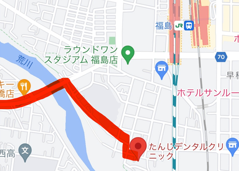 八木田方面